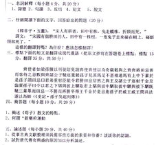 考研文言文翻译,考研祝福语文言文,考研文言文阅读