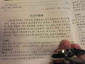 父亲教训儿子的文言文