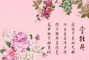 牡丹描写诗句古诗